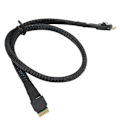Pikkukuva 4 / 8: Ohut SAS-kaapeli jopa 12 GBPS tinattua kuparia, joustava ja vakaa, turvallinen Micro SATA -kaapeli pöytätietokoneen kotelon kiintolevylle 1 metri / 3,3 jalkaa