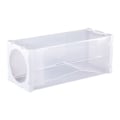 Miniatyrbilde 1 av 8: Musefelle Hvit Transparent Kompakt Sammenleggbar Sensitiv Pedal PP Material Rottefanger Bur for Hjem
