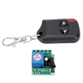 Miniatyrbild 6 av 8: Enkelkanals relä RF trådlös switch 433MHz DC12V justerbar fjärrkontroll switch för elektriska dörrar
