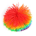 Miniatyrbild 2 av 8: Silikonkonstruktion Stress relief Regnbåge Färgglad sensorisk leksaksbollform
