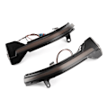 Miniatyrbild 3 av 8: Sidobackspegel Blinkers LED Dynamiskt Flytande Indikator Passar för F10 F11 F07 F18 F01 F02 F03