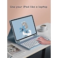 Miniatyrbillede 5 af 5: iPad 10. generation 2022 10,9\" Tastatur Etui (Mintgrøn)