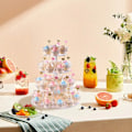 Miniatyrbild 6 av 8: Muffinställ med flera runda nivåer, transparent akryl, hög stabilitet, cupcake-torn för visning, servering, fest, 4 nivåer