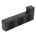 Miniatyrbild 6 av 8: USB kylfläkt för Xbox One X Lågbruseffektiv värmeavledning Spelkonsol Kylfläkt med 3 kylfläktar 5V 1A