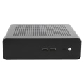 Pikkukuva 7 / 8: G60S HTPC -runko, täysi alumiininen DCATX- power MiniITX- case pöytätietokoneelle (Noir USB2.0)