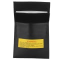 Miniatyrbilde 1 av 8: 18x23cm RC Lipo batteriveske Brannsikker eksplosjonssikker Lipo beskyttelsesveske for ladeoppbevaring Svart