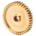 Miniatyrbillede 3 af 8: Spur Gear Messing 40 tand til Servo 25 tand Spline 0,8 Mod industrirobot del 4305‑0025‑0040