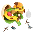 Miniatyrbillede 1 af 8: Dinosaur æg legetøj sjovt interessant mini simulation dinosaur legetøj til børn over 3 år gamle