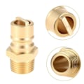 Miniatyrbillede 3 af 5: Gas Quick Connect Kit, Afbrydelsesstik med hanindsats