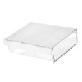 Miniatyrbillede 2 af 8: Underdesk Skuffeboks Plast Transparent Pladsbesparende Slide Out Under Table Opbevaringsboks til Kontor Klasseværelse Transparent S