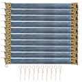 Miniatyrbild 1 av 8: 10 st plånbok flex ram retro intern metall DIY myntväska sömnad handgjorda tillbehör