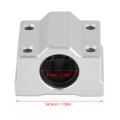 Miniatyrbilde 2 av 8: 4 stk SCS8UU 8mm lineær bevegelse kulelager glidebøsning glideblokk for 3D-skriver