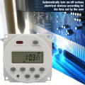 Pikkukuva 7 / 8: Pieni tyyppi 7 päivän ohjelmoitava digitaalinen ajastinkytkin 1S~168h 5VA (110V AC)