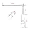 Miniatyrbild 3 av 5: Gitarr Truss Rod Hexnyckelset Gitarrreparationsverktygssats