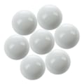 Miniatyrbilde 4 av 4: 10 stk. Klinkekuler 16mm glassklinkekuler Knicker glasskuler dekorasjon fargeklumper leketøy hvit Zekai