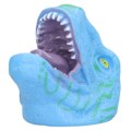 Miniatyrbild 5 av 8: Dinosaur Hand Puppet Realistisk Mjuk Halloween Tyrannosaurus Rollspel Leksak för BarnBlå