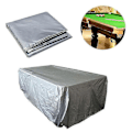 Pikkukuva 3 / 5: Biljardipöydän pölysuoja 7/8/9 jalkaa, kestävä vedenpitävä biljardi snooker-pöydän suojus pölyltä suojaava - Uusi SZJR 260x135x82cm musta