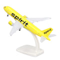 Miniatyrbilde 5 av 8: 320 Alloy Flymodell Høy Stimulering Fly Dekorasjon Modell med Display Base Gul Hvit