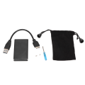 Miniatyrbild 2 av 8: USB3.0 Mobil hårddiskbox 6GB Snabb överföring Bra värmeavledning USB3.0 Interface HDD-hölje för stationär dator