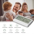Miniatyrbillede 3 af 5: Digital Hygrometer Elektronisk Temperatur- og Fugtighedsmåler med LCD Tid og Dato Display_SZXM