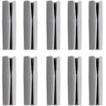 Miniatyrbilde 1 av 4: Tette ark klips - grå, 10 stk, 5,5*1,8 cm