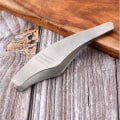 Miniatyrbilde 5 av 5: Fiskebeinstang Rustfritt stål sølv 13 x 3 x 2,8 cm