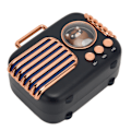 Miniatyrbild 4 av 8: Bluetooth 5.0-högtalare 5W Stereostöd Minneskort Bärbar trådlös minihögtalare för MP3-mobiltelefoner Bärbara datorer Svart