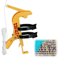 Miniatyrbilde 3 av 5: Sprayboks Forlengelsesstang Adapter Sprøyte Forlengelsesstang Adapter Justerbar Vinkel Sprayer Forlenger Justeringsbrakett B