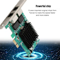 Miniatyrbillede 7 af 8: PCI-E 1X Gigabit Ethernet Server Computer Netværkskort Til Intel 82575-S