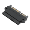 Miniatyrbild 7 av 8: Adapter SAS till SATA Port Hårddisk till Moderkort 15PIN Konverterare SFF8482 Svart Plastskal (ShootThrough (10310) )