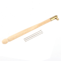 Miniatyrbillede 2 af 8: Tambour-nål - Ergonomisk designet skridsikkert håndtag - Nem at bruge fransk broderi hækling med 3 nåle til syning DIY