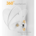 Miniatyrbild 4 av 5: Beautural Sminkspegel med 10x förstoring och LED-lampor, 1 kulled, 360° justerbar