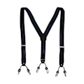 Miniatyrbild 8 av 8: Herr Suspender Stark Fixering Justerbar Vacker Praktisk Fashionable Metallklämma Bred Suspender för Fester