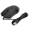 Miniatyrbillede 6 af 8: AJAZZ kablet mus USB RGB stationær bærbar gaming justerbar DPI computer tilbehør AJ52AJ52 Athletic Black