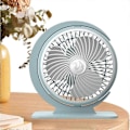 Miniatyrbillede 5 af 5: USB Cirkulationsventilator - Cirkulator Elektrisk Kølebordsventilator | Mini Luftkonvektion Lydløs USB Stærk Vind til Kollegium Hjem