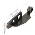 Pikkukuva 7 / 8: Metallinen neulekone L/R A140-141 ohjainkamera G neulojatarvike Brother KH860 KH880 KH868 KH871 KH881 KH891 -koneisiin