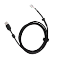 Miniatyrbilde 8 av 8: USB-muskabel erstatning 2,19yd Plug and Play muskabel erstatning for Logitech G502