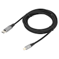 Miniatyrbilde 3 av 8: Versjon 1.4 Mini DP til DP-kabel Toveis gjensidig konvertering for Displayport-linje 4K@144Hz HD-kabel for datamaskiner TV-er projektorer skjermer 3 meter