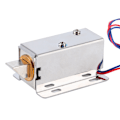 Miniatyrbilde 5 av 8: DC 12V Mini elektromagnetisk lås Monteringssett Maskinvare for dørvindusskapsskuff