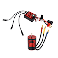 Miniatyrbilde 7 av 8: GTSKYTENRC RC-bil Børsteløs Motor ESC Børsteløs Elektronisk Fartskontrollersett for 1/14 Fjernstyrt Bil 4700KV