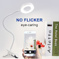 Miniatyrbillede 3 af 5: 1 stk. Læseclips Lampe Skrivebordslampe Fleksibel Clips Lampe til Læsning af Bøger, Skrivebord, Seng