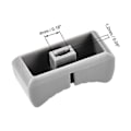 Miniatyrbild 4 av 5: 20 st 24mmx11mmx10mm Konsolmixer Slider Fader Rattar Ersättning kompatibel med Potentiometer Grå Ratt Svart