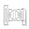 Miniatyrbillede 3 af 8: RC-bilcentergearkasseplade i aluminiumlegering, slidstærk, høj styrke, let gearkassemonteringssokkel til Axial 1/10 bil, sølv