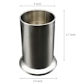 Miniatyrbilde 2 av 5: Stativ for sugerør i rustfritt stål - Benkeplate dispenser for sugerør, bestikkholder