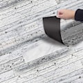 Miniatyrbild 1 av 4: Självhäftande PVC Golvplattor DIY, Golvplattor Mönsterfärg, 20 * 300cm