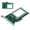 Miniatyrbillede 7 af 8: Adapterkort ST517 PCI-E X4 U.2 SFF-8639 2,5 tommer NVMe SSD-udvidelse Elektronisk komponent