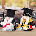 Miniatyrbilde 4 av 5: Eksamensnisse Gonk Eksamensfest Dekorasjoner Gaver Til Lærere Studenter, Gutt Og Jente 2 stk Svart