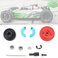 Miniatyrbilde 4 av 8: 1 sett 13T svinghjulhastighetsclutchvariatorsett Klokkefjærer Passer for 1/10 RC Nitro-motor (rød)