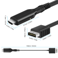 Miniatyrbillede 2 af 7: Til PS1 til HD Multimedie-interfacekabel Plug and Play-spilkonsolvideokonverteringskabel til PS2