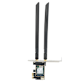Miniatyrbillede 6 af 8: 7265NGW WIFI Kort Adapter 2.4GHz 300Mbps 5GHz 867Mbps BT 4.2 Desktop Computere Internet Adapter til Kontor Hjem PC